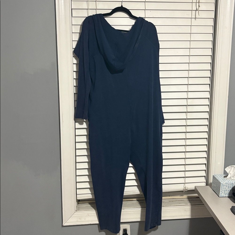Free People Deep Blue Jumpsuit - Picture 4 of 5